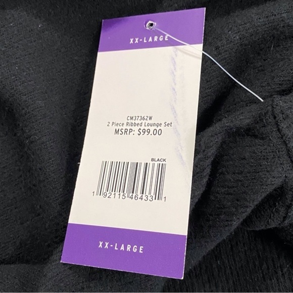 NWT BB Dakota Sweater Ribbed Lettuce Edge Plus XXL - Picture 8 of 11